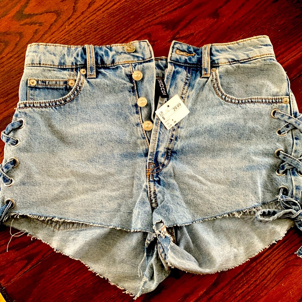 Cute short shorts, size 4.   New